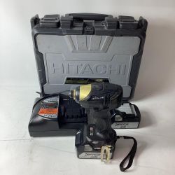 HITACHI 日立 インパクトドライバ WH18DDL 充電器・充電池2個・ケース付 Cランク