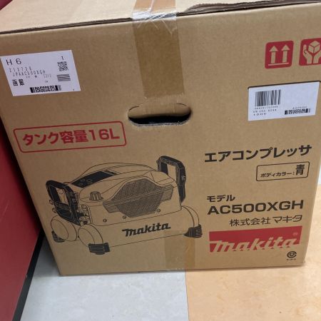  MAKITA マキタ エアコンプレッサ 16L AC500XGH