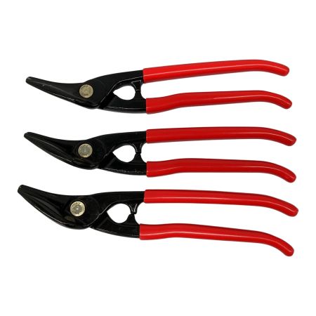  BAHCO バーコ 板金はさみ左勝手 3個セット 584D