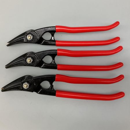  BAHCO バーコ 板金はさみ左勝手 3個セット 584D