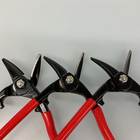  BAHCO バーコ 板金はさみ左勝手 3個セット 584D