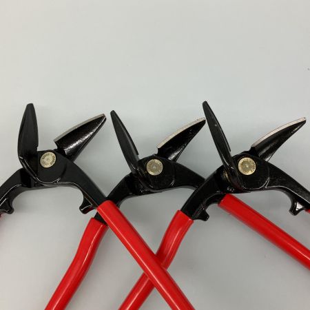  BAHCO バーコ 板金はさみ左勝手 3個セット 584D