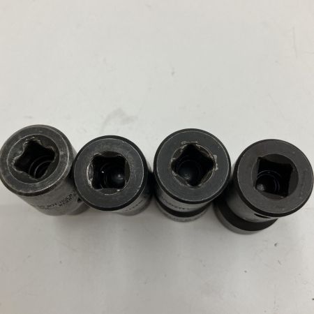  MAC TOOLS マック 3/8DR インパクトユニバーサルソケット 12mmr/14mmr/17mmr/19mmr ブラック