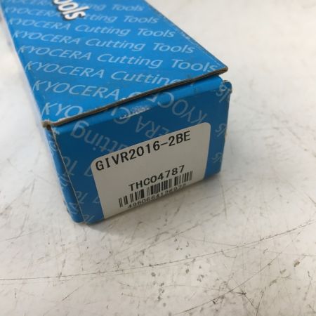  KYOCERA キョウセラ ボーリングバイトホルダー GIVR2016-2BE 溝入れ用 未開封品