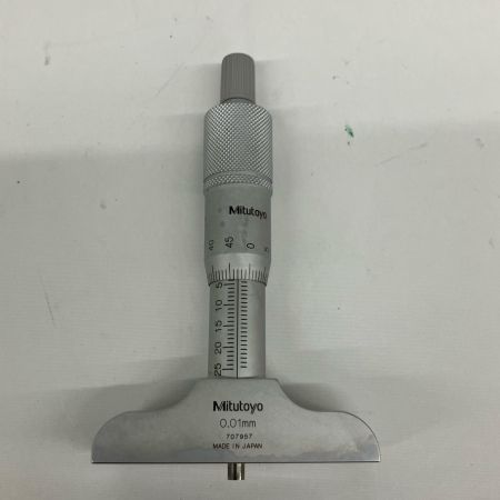  Mitutoyo ミツトヨ デプスマイクロメーター 128-103 DMS60-25W
