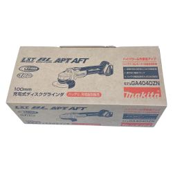 △△ MAKITA マキタ 100mm 充電式ディスクグラインダー 18v 本体のみ 2025年製 GA404DZN ブルー Sランク