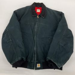 △△ Carhartt カーハート サンタフェジャケット USA製 ヴィンテージ 2XL 14806/J13BLK Bランク