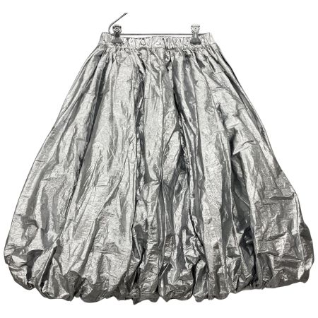  BLACK COMME des GARCONS シルバー バルーンスカート AD2023 XS 1M-S010