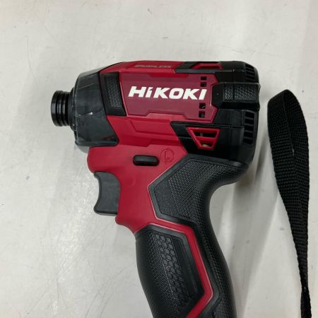 HiKOKI ハイコーキ インパクトドライバ 充電器・充電池2個・ケース付 J5502574 U2513 2503AB WH36DD(2XHRSZ) レッド