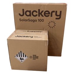 △△ Jackery ポータブル電源　900　ソーラーパネル（箱イタミ有 ）SolarSaga 100 セット JE-900A-CP-JS-100F Sランク