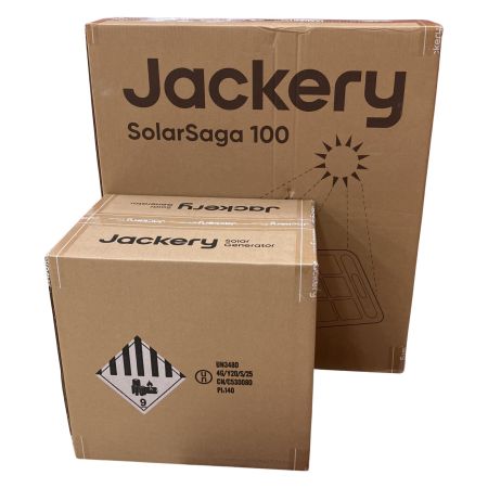  Jackery ポータブル電源　900　ソーラーパネル（箱イタミ有 ）SolarSaga 100 セット JE-900A-CP-JS-100F