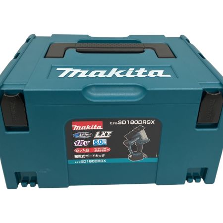  MAKITA マキタ 充電式ボードカッター 18v 充電池×2 充電器 ケースセット SD180DRGX