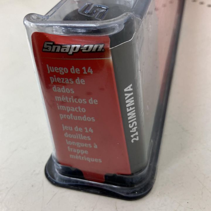 スナップオン　214SIMFMYA　ディープインパクト ソケットセット　未使用　未開封 【ハンズクラフト宜野湾店】 Snap-on スナップオン 3/8