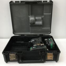 △△ HiKOKI ハイコーキ 36V　充電式インパクトドライバ　HODAKA限定　バッテリー2個　ケース付き WH36DC ブラック×ゴールド Cランク