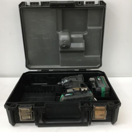  HiKOKI ハイコーキ 36V　充電式インパクトドライバ　HODAKA限定　バッテリー2個　ケース付き WH36DC ブラック×ゴールド