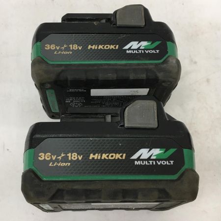  HiKOKI ハイコーキ 36V　充電式インパクトドライバ　HODAKA限定　バッテリー2個　ケース付き WH36DC ブラック×ゴールド