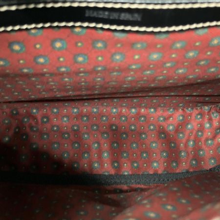  LOEWE ロエベ  ショルダーバッグ フラップ アナグラム型押し オールド ブラック