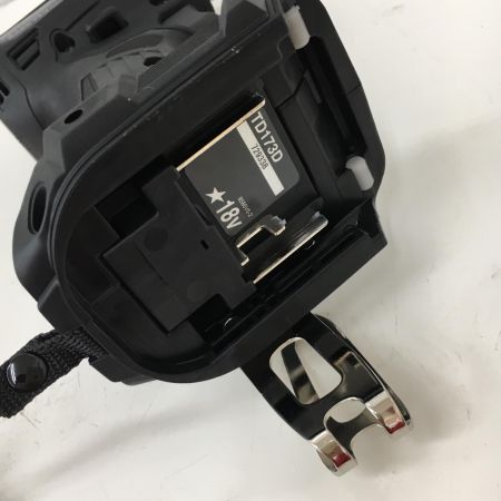  MAKITA マキタ 18V　充電式インパクトドライバ　本体のみ TD173DRGXB ブラック