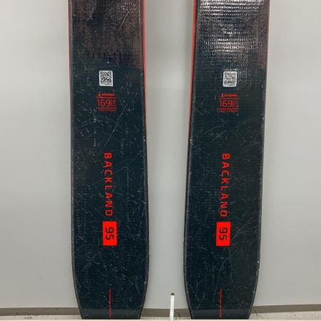  ATOMIC アトミック バックランド 95 G3ビンディング付 169cm ブラック
