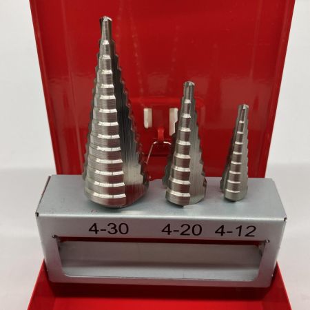  RUKO 3枚刃ステップドリル 3本組セット 101326