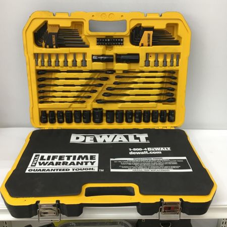  DEWALT デウォルト ツールセット  DWMT81522 イエロー 181pcs ブラッククローム仕上げ