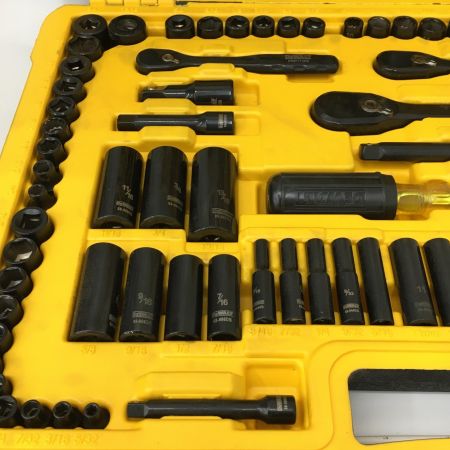  DEWALT デウォルト ツールセット  DWMT81522 イエロー 181pcs ブラッククローム仕上げ
