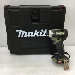 △△ MAKITA マキタ 40V　充電式インパクトドライバ　ケース付き TD001G カーキ Aランク