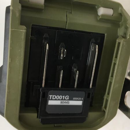  MAKITA マキタ 40V　充電式インパクトドライバ　ケース付き TD001G カーキ