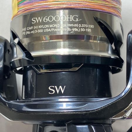  SHIMANO シマノ スピニングリール  21ツインパワーSW6000HG  04225