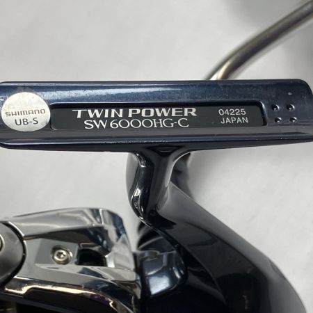  SHIMANO シマノ スピニングリール  21ツインパワーSW6000HG  04225