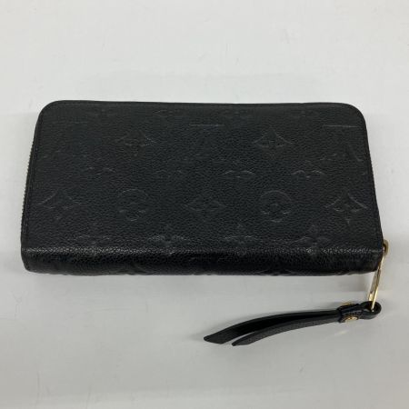  LOUIS VUITTON ルイヴィトン モノグラム アンプラント ジッピーウォレット M61864 ブラック
