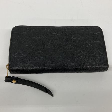  LOUIS VUITTON ルイヴィトン モノグラム アンプラント ジッピーウォレット M61864 ブラック