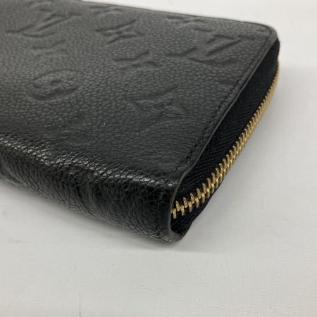  LOUIS VUITTON ルイヴィトン モノグラム アンプラント ジッピーウォレット M61864 ブラック