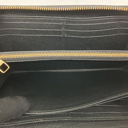  LOUIS VUITTON ルイヴィトン モノグラム アンプラント ジッピーウォレット M61864 ブラック