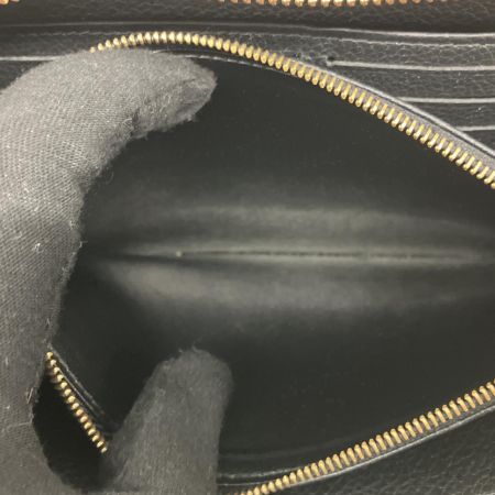  LOUIS VUITTON ルイヴィトン モノグラム アンプラント ジッピーウォレット M61864 ブラック