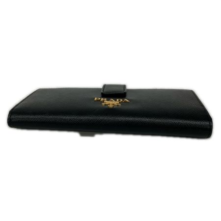  PRADA プラダ 長財布 サフィアーノ 1MV025 ブラック