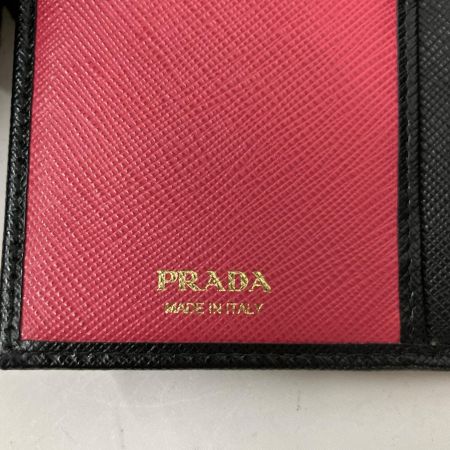 PRADA プラダ 長財布 サフィアーノ 1MV025 ブラック