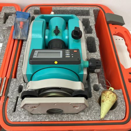  SOKKIA ソキア 電子デジタルセオドライト 測量機 測定器 トータルステーション DT610S オレンジ