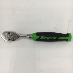 △△ Snap-on スナップオン 3/8dr ソフトグリップラチェット FH100 グリーン 100枚ギア Bランク