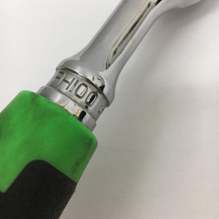  Snap-on スナップオン 3/8dr ソフトグリップラチェット FH100 グリーン 100枚ギア