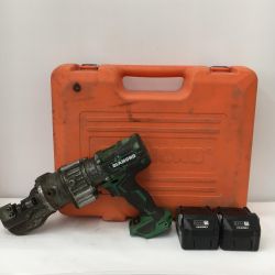 △△ IKK DIAMOND コードレス鉄筋カッター　バッテリー×2個付き DCC-1636BLH グリーン Cランク