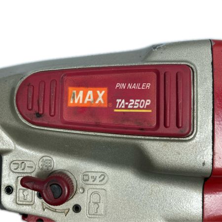  MAX マックス 常圧 50mm ピンネイラ TA-250P レッド