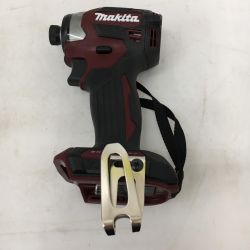 △△ MAKITA マキタ 18V　充電式インパクトドライバ　本体のみ TD173D オーセンティックレッド Sランク