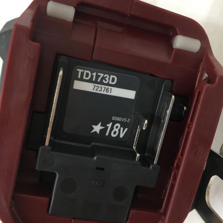  MAKITA マキタ 18V　充電式インパクトドライバ　本体のみ TD173D オーセンティックレッド