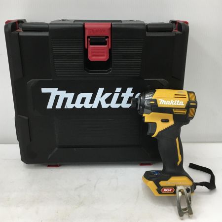  MAKITA マキタ 40V　充電式インパクトドライバ　純正ケース付き TD002G イエロー