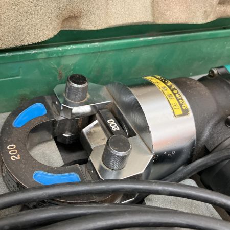  CUCTUS 電動油圧式圧着工具 クリンプボーイ EV-200AC グリーン