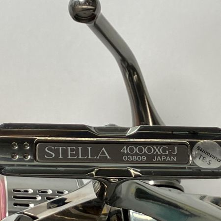  SHIMANO シマノ スピニングリール 18ステラ4000XG キズ多数有 03809