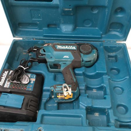  MAKITA マキタ 18V/14.4V 充電式鉄筋結束機　充電器付 TR180D ブルー
