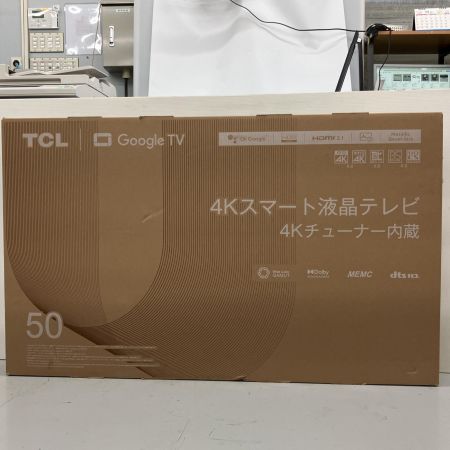  TCL 液晶テレビ 50V型 4K対応 YouTube 対応 50P746