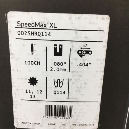  OREGON スピードマックスXL　speed max XL　ガイドバー 002SMRQ114